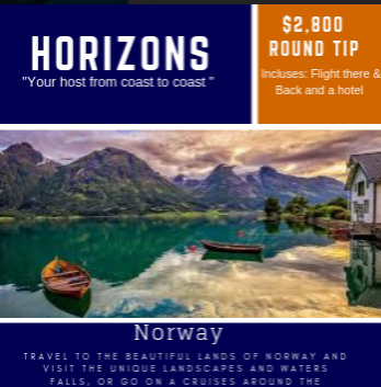 Visit the beautiful lands of Norway through Horizons, your host from coast to coast. #travel #vacation #vei #norway #relaxing #beautiful #landscape #snc