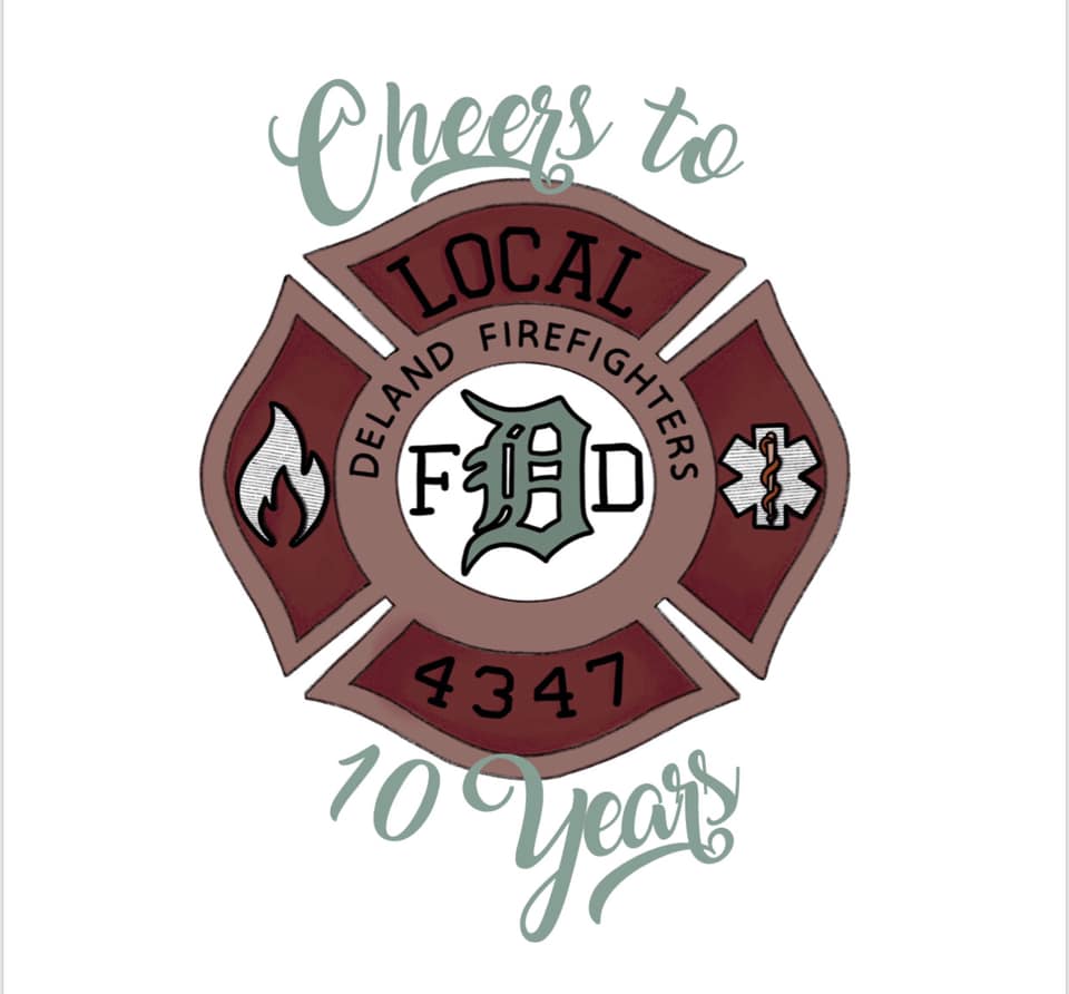 TinkerGraphics's tweet image. Come Out and Support the DeLand Professional Firefighters Local 4347 Downtown Tomorrow Night for the 10th Annual Pub Crawl! #supportsmallbusiness #delandfiredepartment #downtowndeland