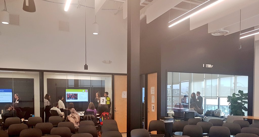 HopkinsABS's tweet photo. The JHSPH Health Policy Hackathon has officially kicked off! 16 student teams present their opioid policy solutions to public health officials throughout Maryland. Stay tuned to @HopkinsABS for updates today! #OpioidPolicyHackathon #PHPWeek2K19 https://t.co/BWyabTIkTP