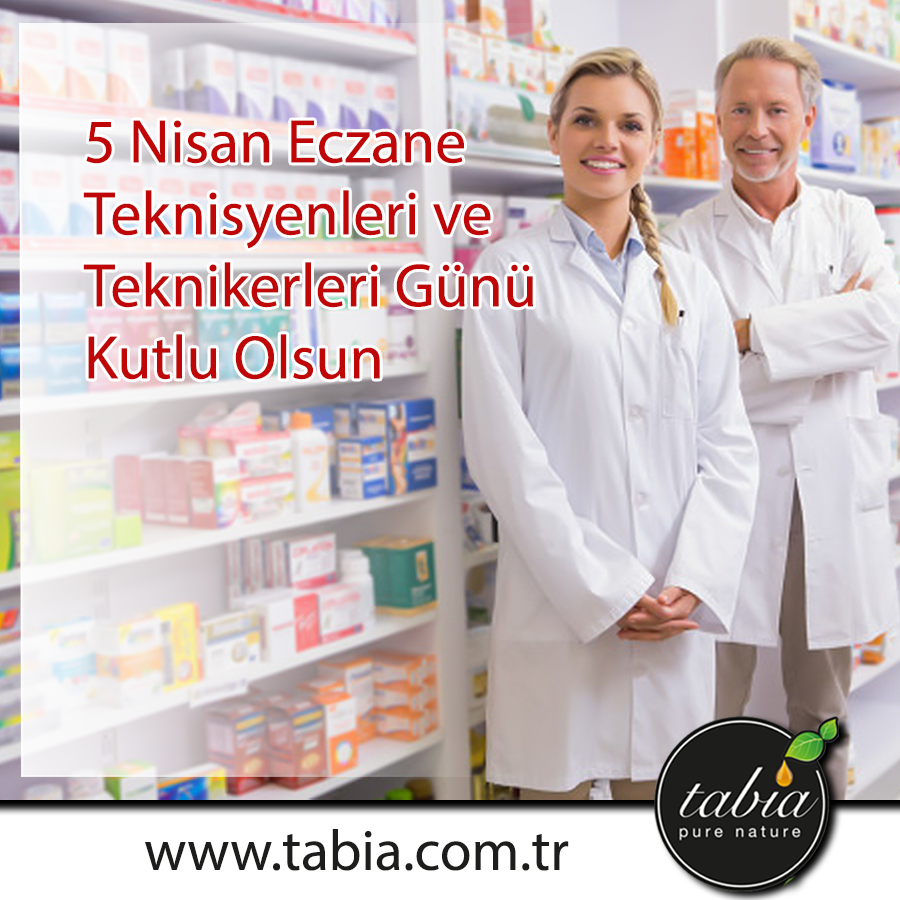 5 Nisan Eczane Teknisyenleri ve Teknikerleri Günü Kutlu Olsun
#eczacilik #eczaci #eczaneteknisyeni #eczaneteknikeri #eczanehizmetleri #5nisaneczaneteknisyenlerigünü #eczaneteknisyenlerigünü #eczaneteknikerlerigünü #tabia #tabiaürünleri