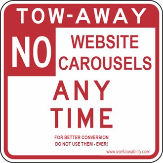 Are you still using carousels on your website? Don't! Here's why: "Kill Conversion Killing Carousels Now" > usefulusability.com/kill-conversio…
#CRO #Conversion #carousel #website