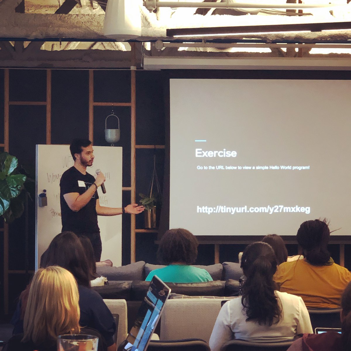 WWCodeChicago's tweet image. Thank you to everyone who joined us at our @WWCodeChicago / @SlalomBuild React workshop! And thank you to our partners at Slalom Build for hosting this amazing event!
#slalom_build #slalom #womenwhocode #networking #reactjs #womenintech #womeninstem #maleallies #Chicago