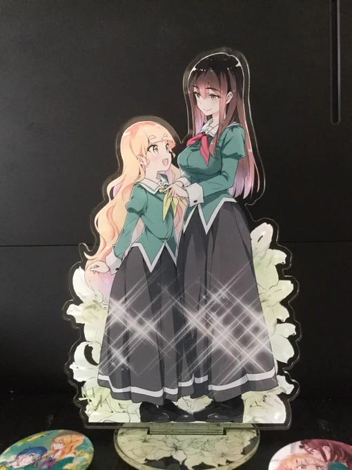百合展のわたゆりスタンドすごい…
陽芽と美月が表裏一体…!
2人の二面性を完全再現してて天才…!! 
