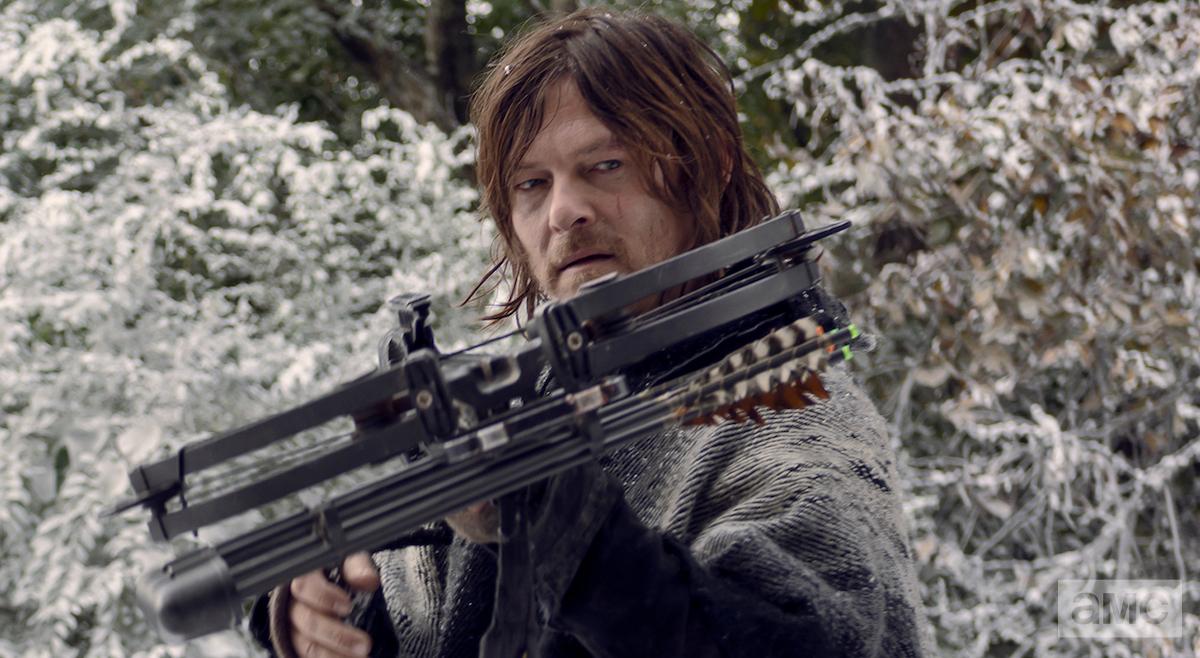 WalkingDead_AMC's tweet photo. From losing Rick to battling the Whisperers, cast and creators wrap up Season 9 of #TWD: https://t.co/bL84UBxjZr https://t.co/kijSWbxhoG