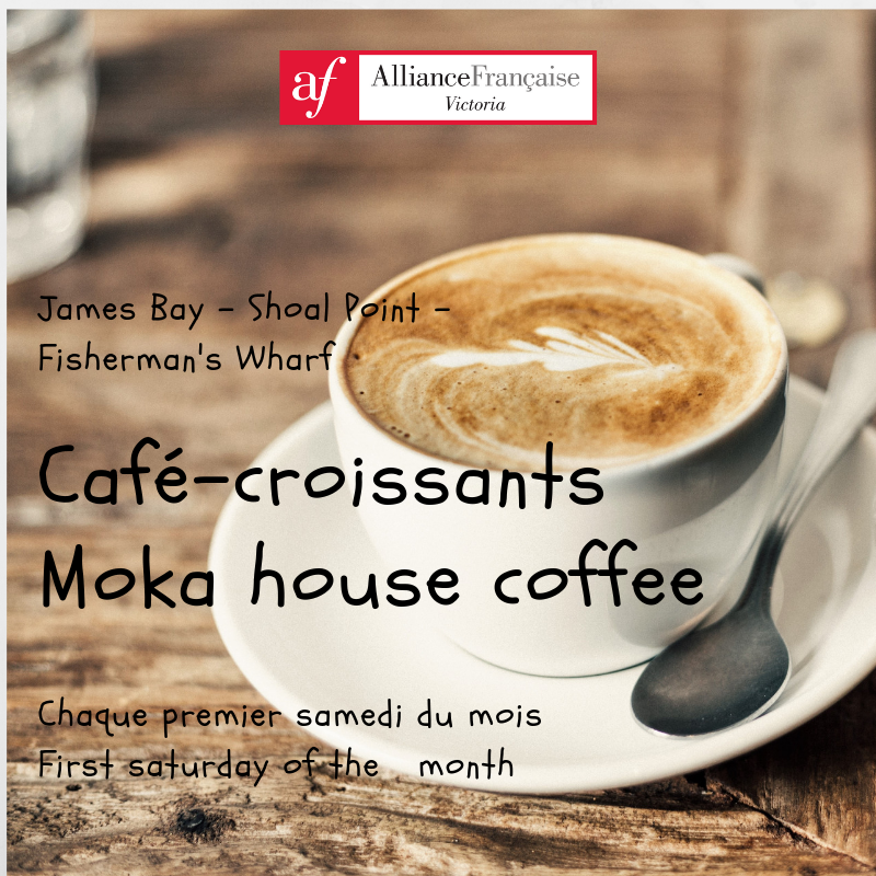 AllianceFrVic's tweet photo. Notre café-croissant de James Bay change d'endroit ! 
Venez découvrir avec nous le Moka House Coffee de Shoal Point ce samedi 6 avril à 10h ! ☕️🍰

Our café-croissant in James is moving this month ! Join us Saturday April 6th at 10 at Moka House Coffee at Shoal  Point ! ☕️🍰 https://t.co/dXCOHxOEZ2