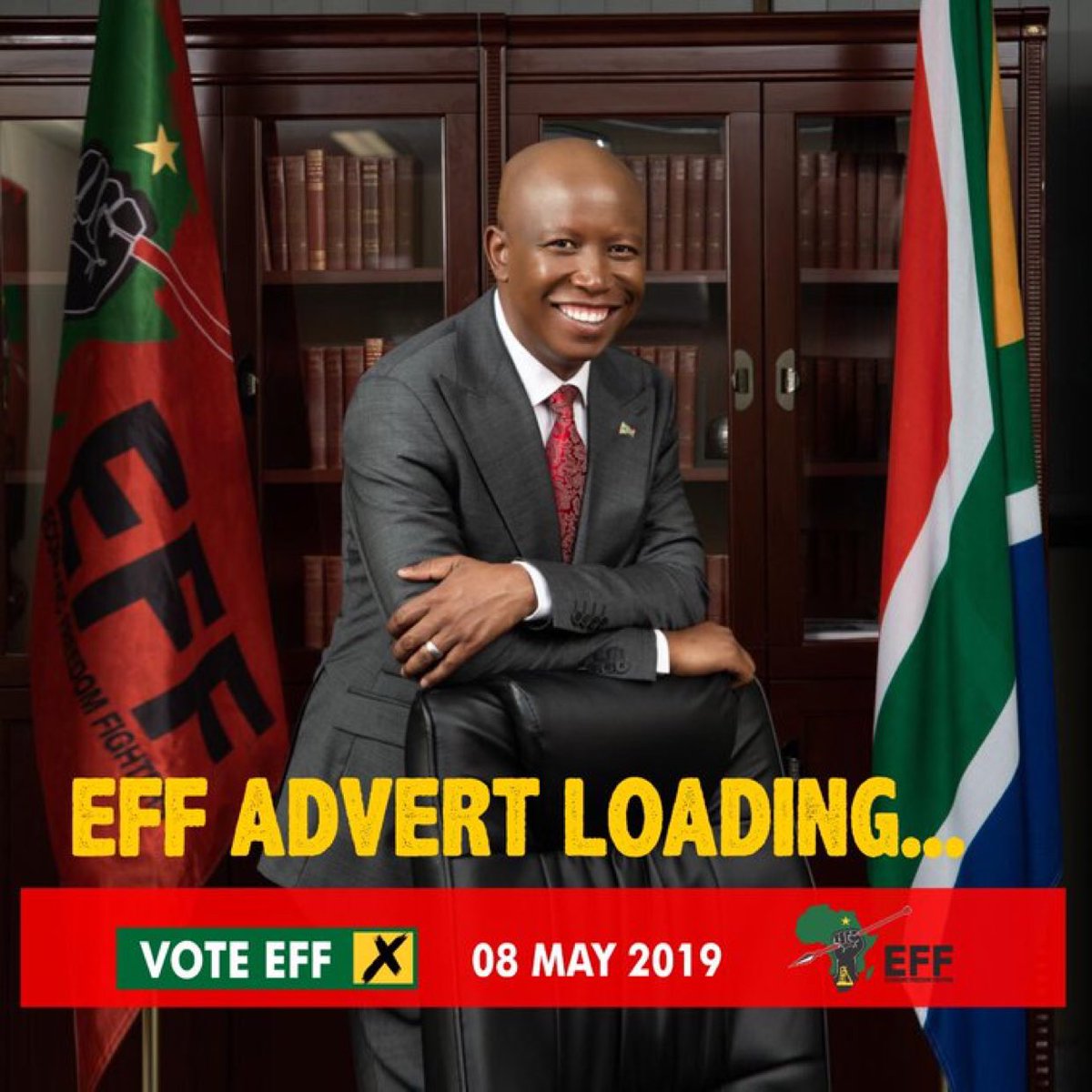 Bosula_12's tweet photo. I’m so ready to see the Commander In Chief as president of South Africa. 
#EEFRedFriday https://t.co/KbdPxFNnLC