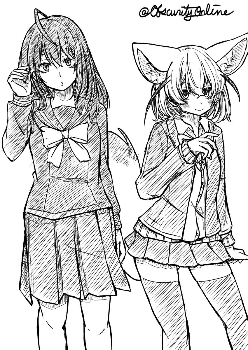 アクタージュの絵柄にどれだけ影響受けたか検証(その2)

夜凪景とJKフェネック

#dibujo 