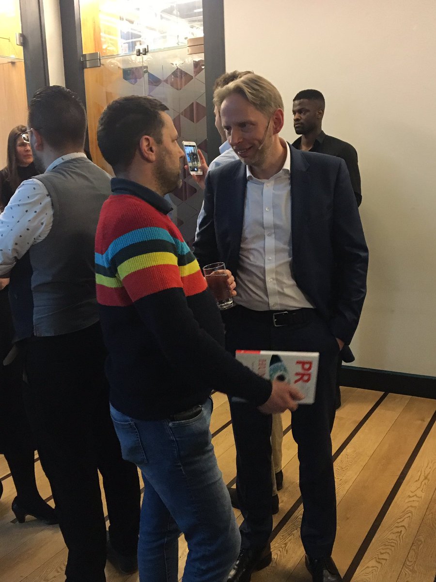 CompassBookNews's tweet photo. A marvellous book launch last night for #PRforhumans published by @PIPtalking, an essential read for anyone working in #PR https://t.co/BteOQn7dCX