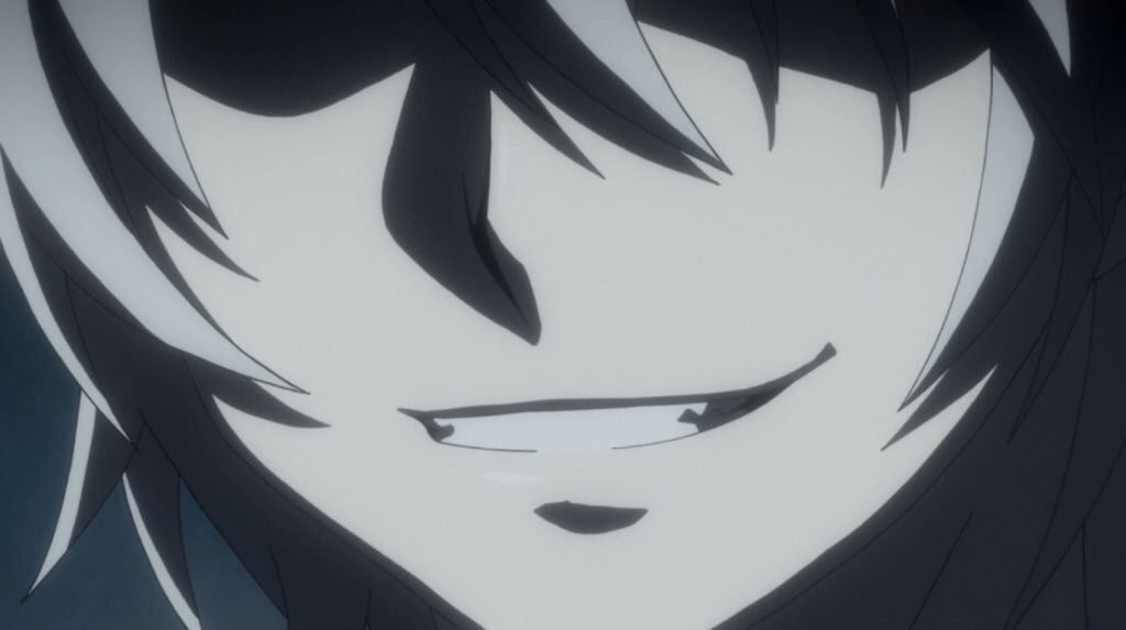 Dark Anime Evil Smile