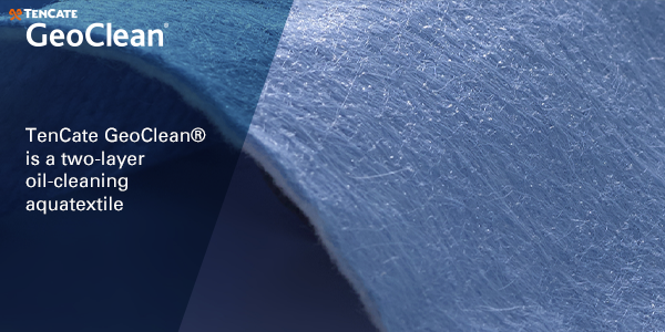 TencateGeoclean's tweet photo. #TenCateGeoClean® is a two-layer #oilCleaning #aquatextile: its blue upper layer captures, traps and accelerates #biodegradation in case of diffuse oil supply. #CleanUp #WaterManagement #SustainableSolution
More information: https://t.co/eUiZ0Si8Fs
#greeninfrasctructure https://t.co/bquE9AbZQO