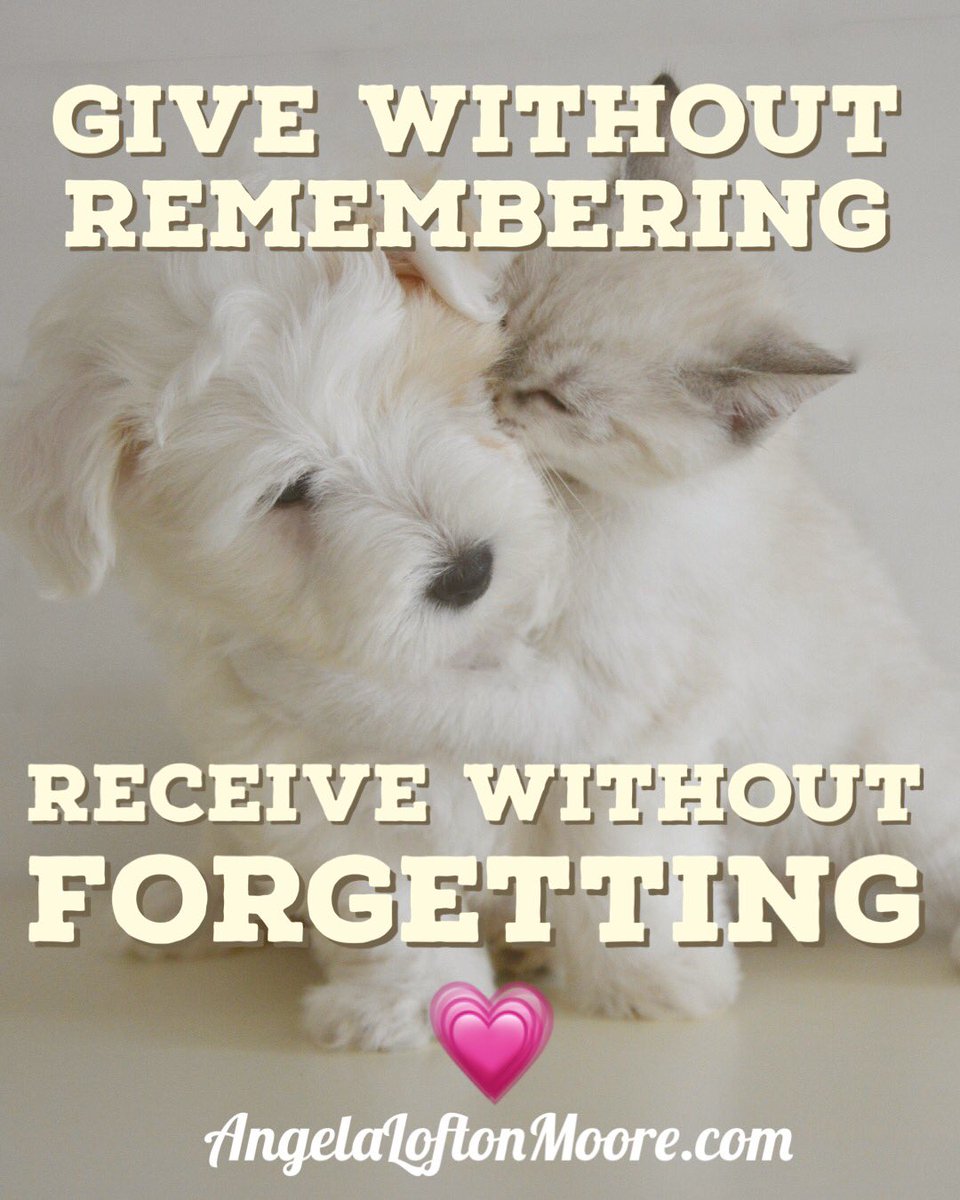 alm_coach's tweet photo. Great rules to live by ... #GiveWithoutRemembering #ReceiveWithoutForgetting #LivingInGratitude @WorkFlowLounge @beyondthevillag @InfoPrincess #IhaveMuch2Bthankful4 https://t.co/33L5fWFZVz
