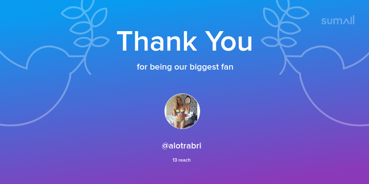 DirectPrimaryCa's tweet image. Our biggest fans this week: @alotrabri. Thank you! via sumall.com/thankyou?utm_s…