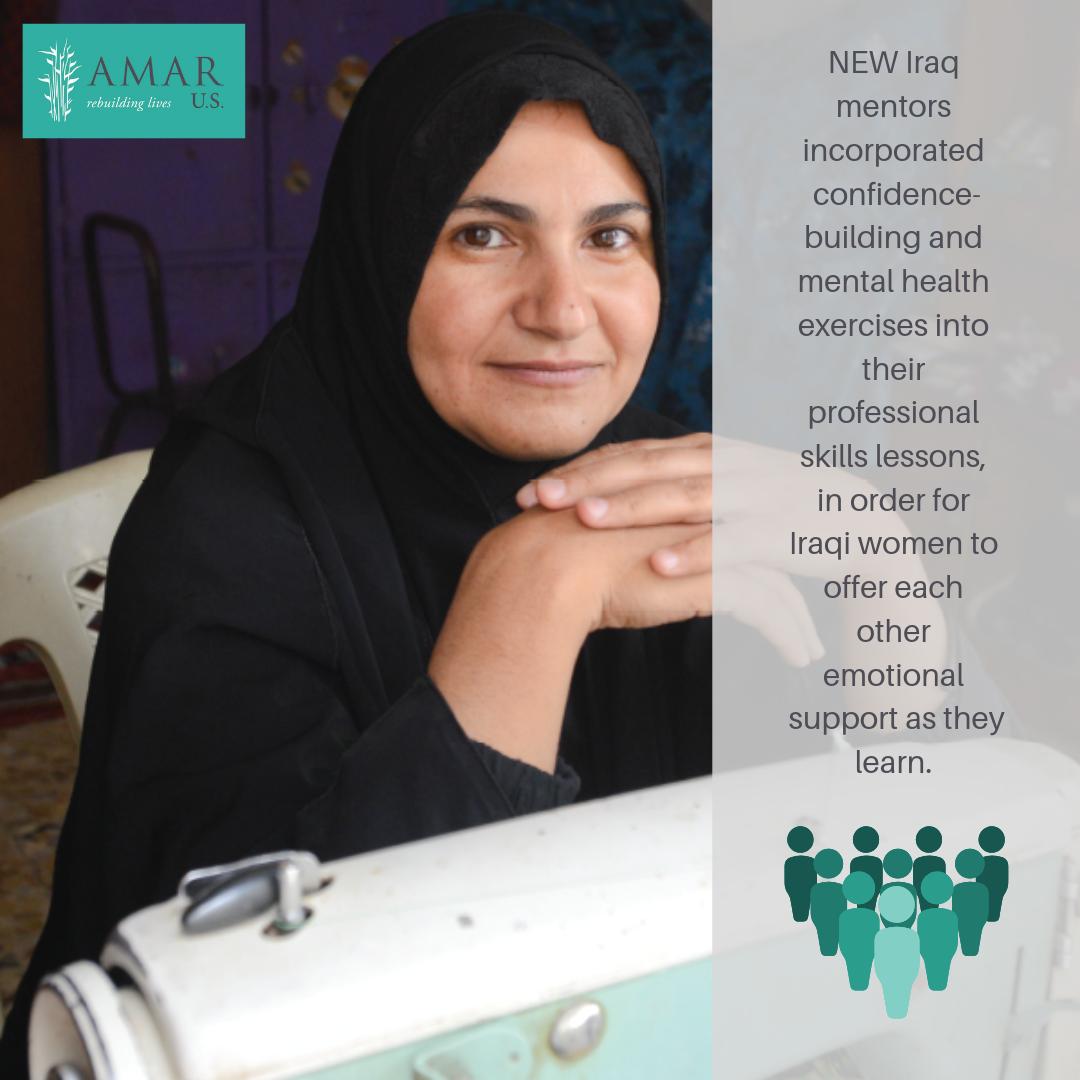 AspireIntlOrg's tweet photo. Our NEW Iraq program not only helped women to learn new job skills, but empowered women to help each other. #FactFriday https://t.co/lNcaQoqIk6