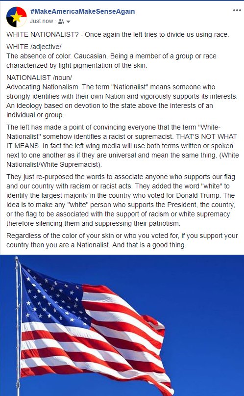 RoninsHammer's tweet photo. They thought they could fool you! #Nationalist #WhiteBlackBrownYellow #Trump2020 @EricTrump @KellyannePolls #MakeAmericaMakeSenseAgain #MAGA @seanhannity @GeraldoRivera @TuckerCarlson https://t.co/2ibrKgi7Xz