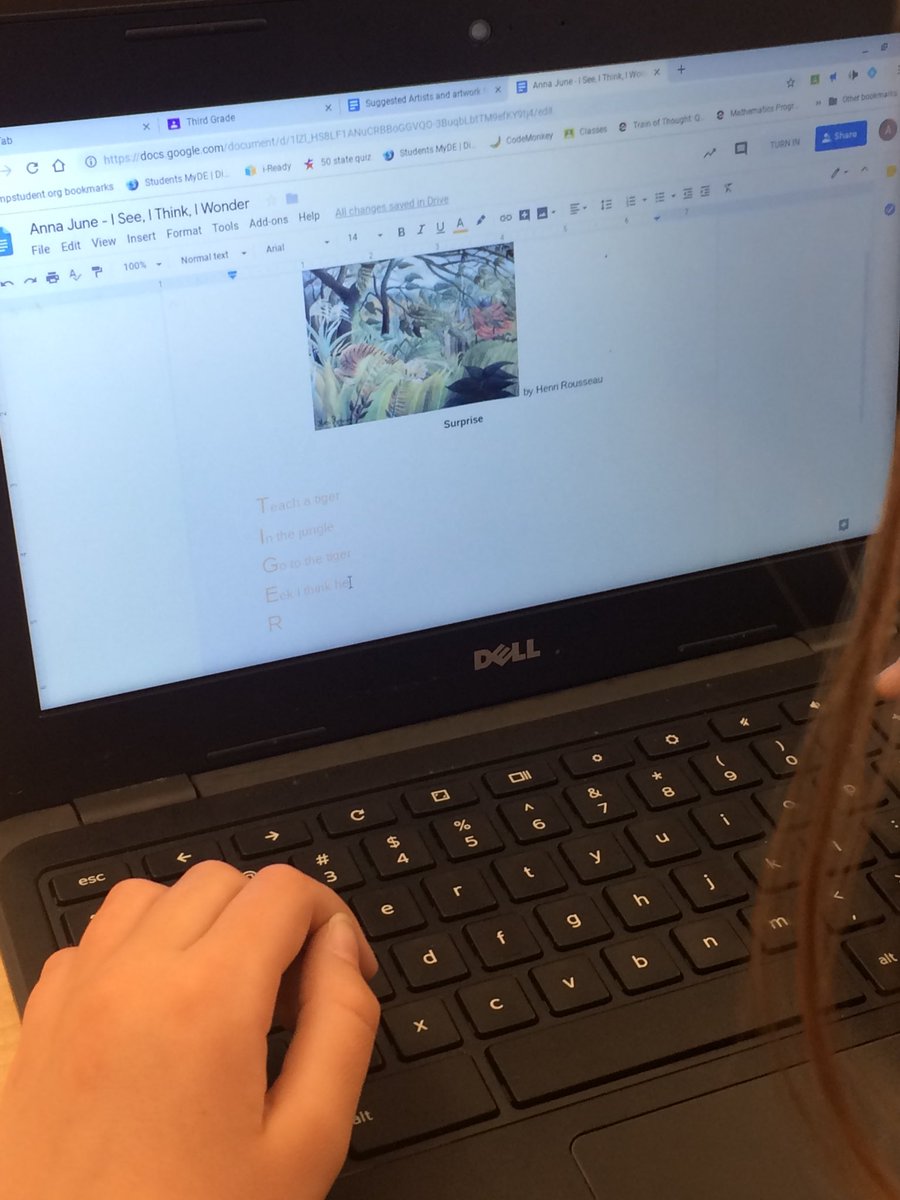 MPCrudele's tweet photo. Art inspired poetry. Love listening to the students discuss the art work and how it makes them feel. #poetryFriday #nationalpoetrymonth #artintergration https://t.co/rB7xWm5DsN