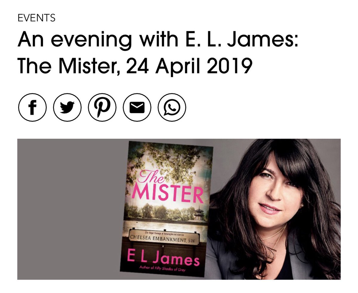 LatersBabyUK's tweet photo. Who wants to come with me to the @E_L_James book signing on 24th April? 

Follow, RT and send me a gif demonstrating how excited you are that 💕 #TheMister 💕will be out in TEN DAYS!!!!! 

https://t.co/e6VbmYKzkk https://t.co/ye1aSmJibZ