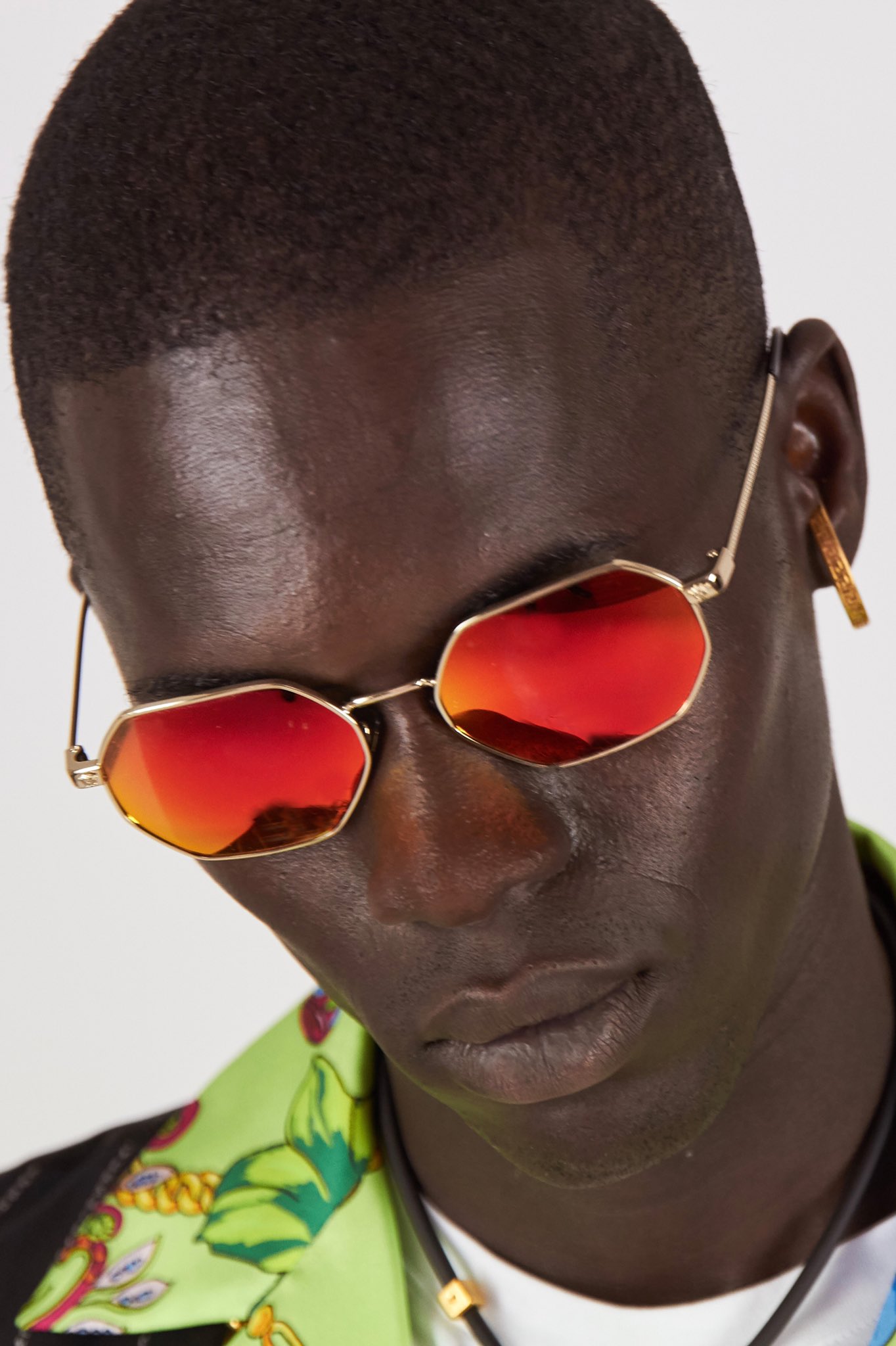 versace octagon glasses