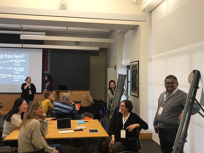 stMiq's tweet photo. @ferreresvanesa, directora de Secundària i Batxillerat del Col·legi Sant Miquel, és aquesta setmana al Congrés J-Well del MIT sobre l’aprenentatge de la transformació en l’àmbit educatiu. @mit_jwel @FTrams #MITJWELweek #professorssantmiqueldeslsants #aworldwithoutborders https://t.co/spma2RsOE7