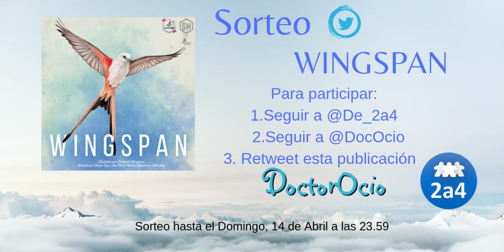 De_2a4's tweet photo. Para celebrar nuestro aniversario en Twitter hemos decidido realizar el sorteo junto a nuestros amigos de @DocOcio del aclamado Wingspan
¿Quieres participar? Es muy fácil, 
- Sigue  nuestra cuenta de Twitter @De_2a4 
- Sigue la cuenta de @DocOcio 
- Retwittea esta publicación https://t.co/WYh94C5d2Z