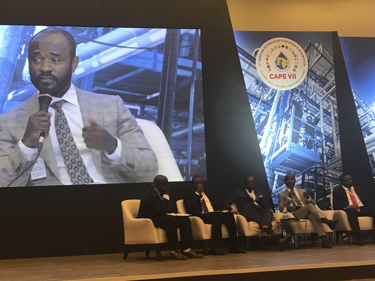 APPO_CapeVII's tweet photo. "Companies need to be competitive, but I do not believe that local content is mandatorily going to work without a strong legal framework that is efficient and targeted to obtain the results that are being pursued" says CEO of GEPetrol @OburuOndo #CapeVII https://t.co/3jwHpqkoZh