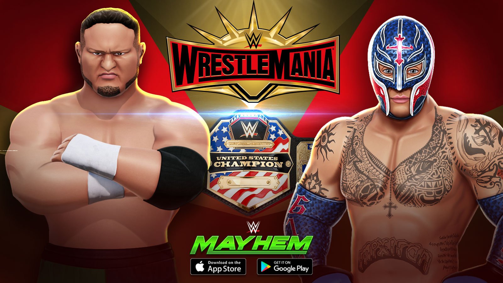 Wwe Mayhem Take Samoe Joe To Face Rey Mysterio In Title Match United States Championship Event Bringonthemayhem Now T Co 29km2qtis5 Twitter Wwe Mayhem Take Samoe Joe To Face Rey Mysterio In Title Match United States Championship Event Bringonthemayhem Now T Co 29km2qtis5 Twitter
