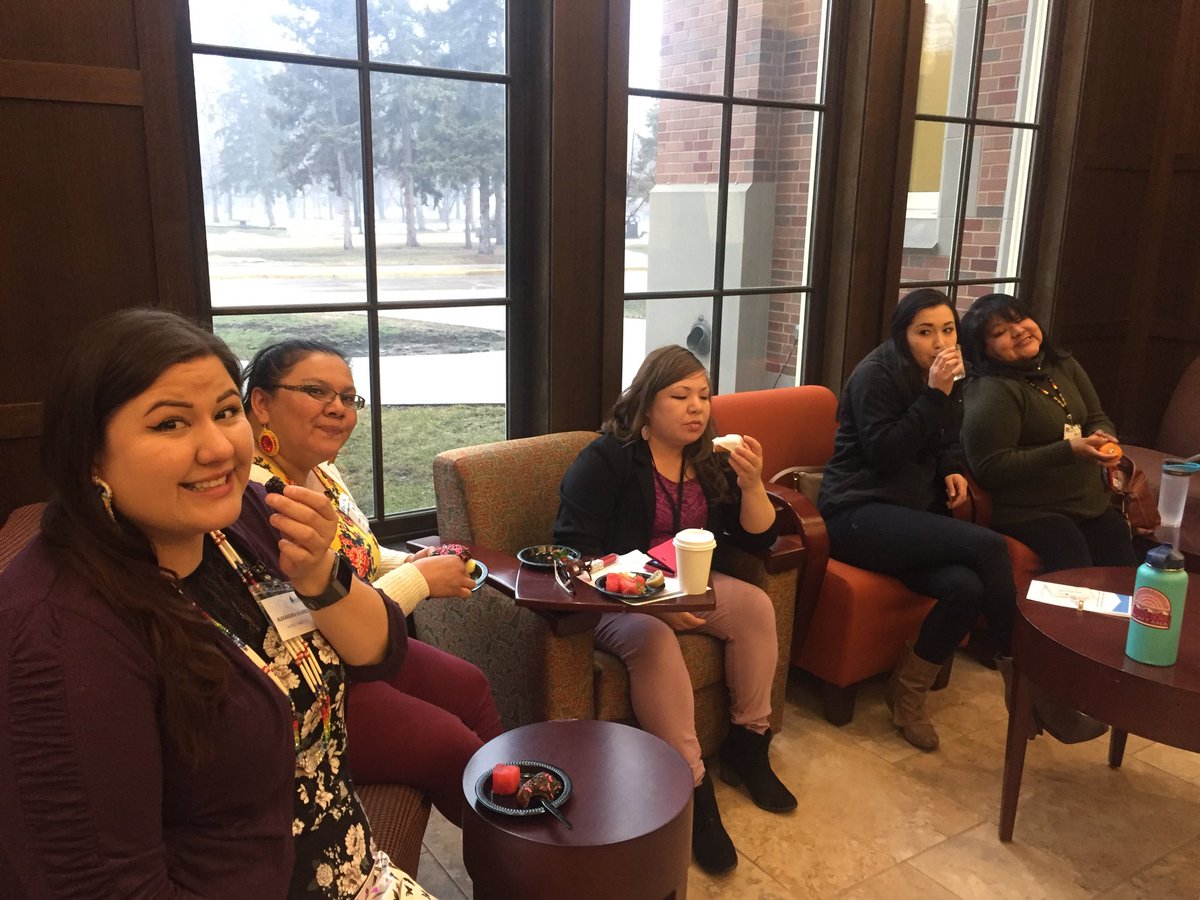 BrendaRhone's tweet photo. UTTC Teacher Ed students ready to attend the NDACTE conference today! #UTTCTED https://t.co/OWY3bTWu6r