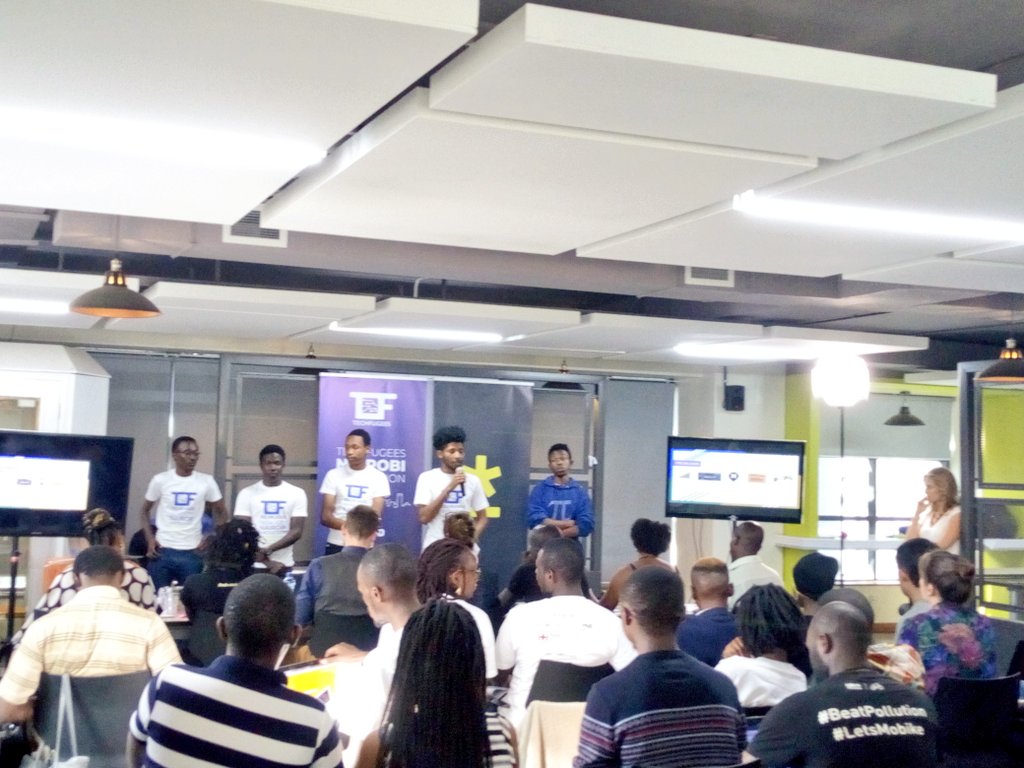 TechfugeesK's tweet photo. 8 teams for the TechFugees Nairobi hackathon have already presented solutions that they have been working on for the past 2days. Two more teams to go🚀🚀 #hack4refugees #Innovate4Good https://t.co/oeJRrT74ID