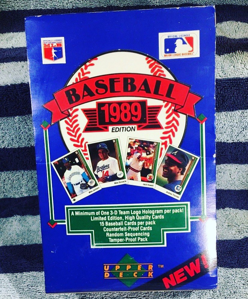 baseballcardDoc's tweet image. 30 years ago, this revolutionary product hit the shelves and changed pop culture and the world forever! Next week, our film finally comes out and you will get a chance to re-live the glory of 1989 all over again!! ⚾️⚾️⚾️ 
#1989upperdeck #baseballcardmovie #jackofalltrades