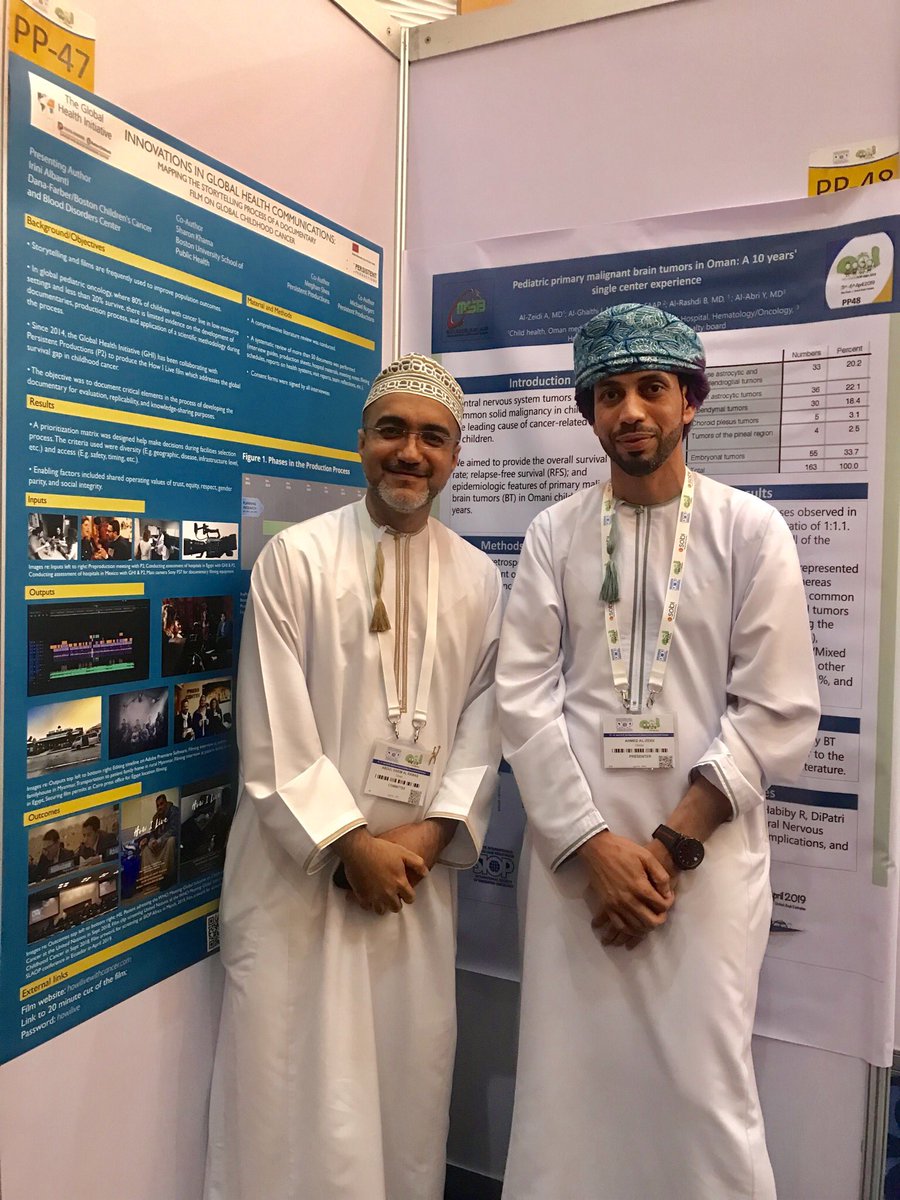 SIOP_ASIA2019's tweet photo. #Pediatric primary malignant #tumors in #Oman: A 10 years single center experience. Poster Presented by y Dr. Ahmed Al-Zeidi #SIOP_ASIA2019 @WorldSIOP https://t.co/TKQynv8VT2