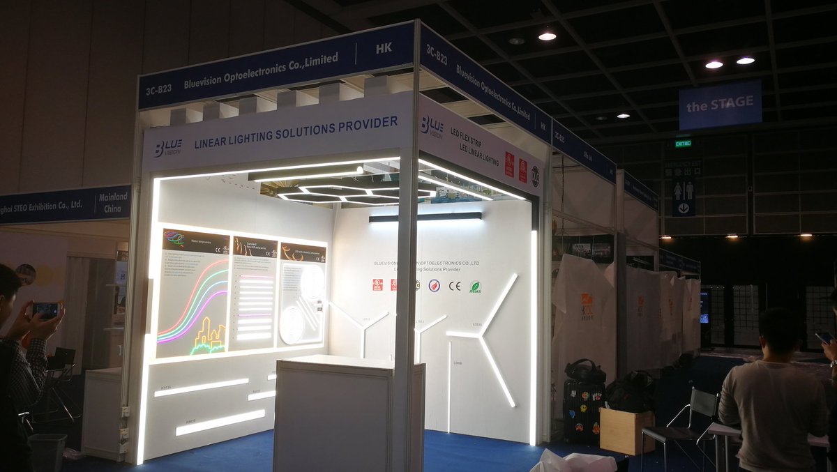 BLUEVISIONLED's tweet image. Hongkong Lighting Fair (Spring Edition 2019) will be formally started tomorrow, BLUEVISION LED booth number 3C-B23, welcome to visit us!