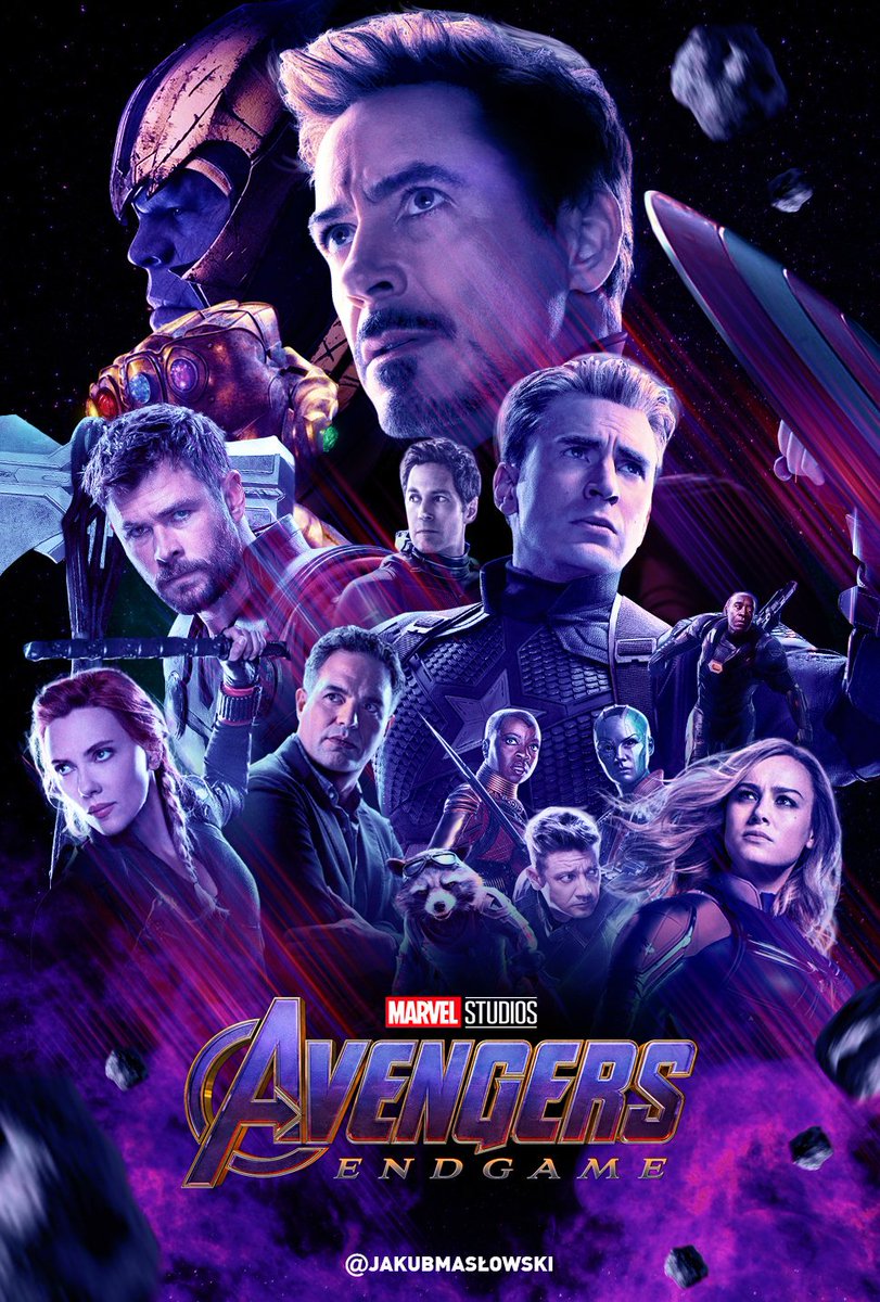 Jakub Masłowski On Twitter At Avengers Endgame My Poster