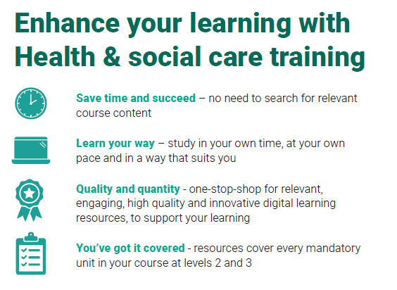 JiscHSC's tweet photo. Enhance your learning with Health and social care training #JiscHSC https://t.co/D2Xb81aAc3