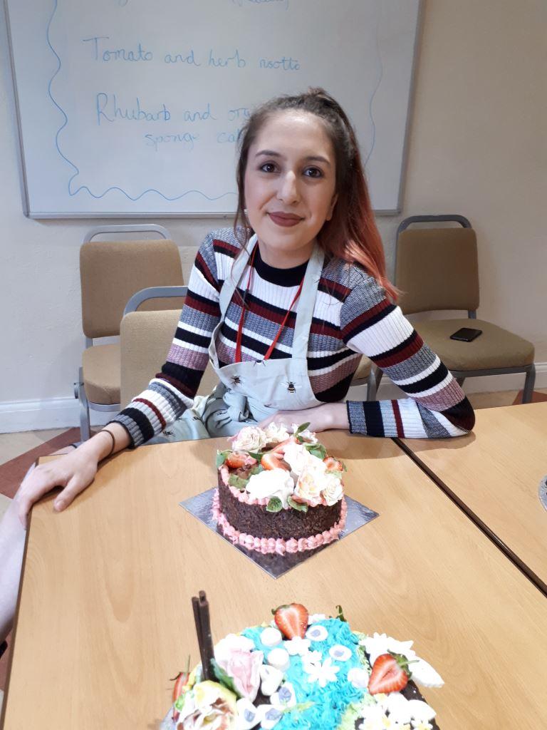 FormSeventh's tweet image. It was great to see chef and alumna Sophia Salloum back at school giving the girls an afternoon of cake decorating which they absolutely loved. Warning: the photos may make your mouth water!