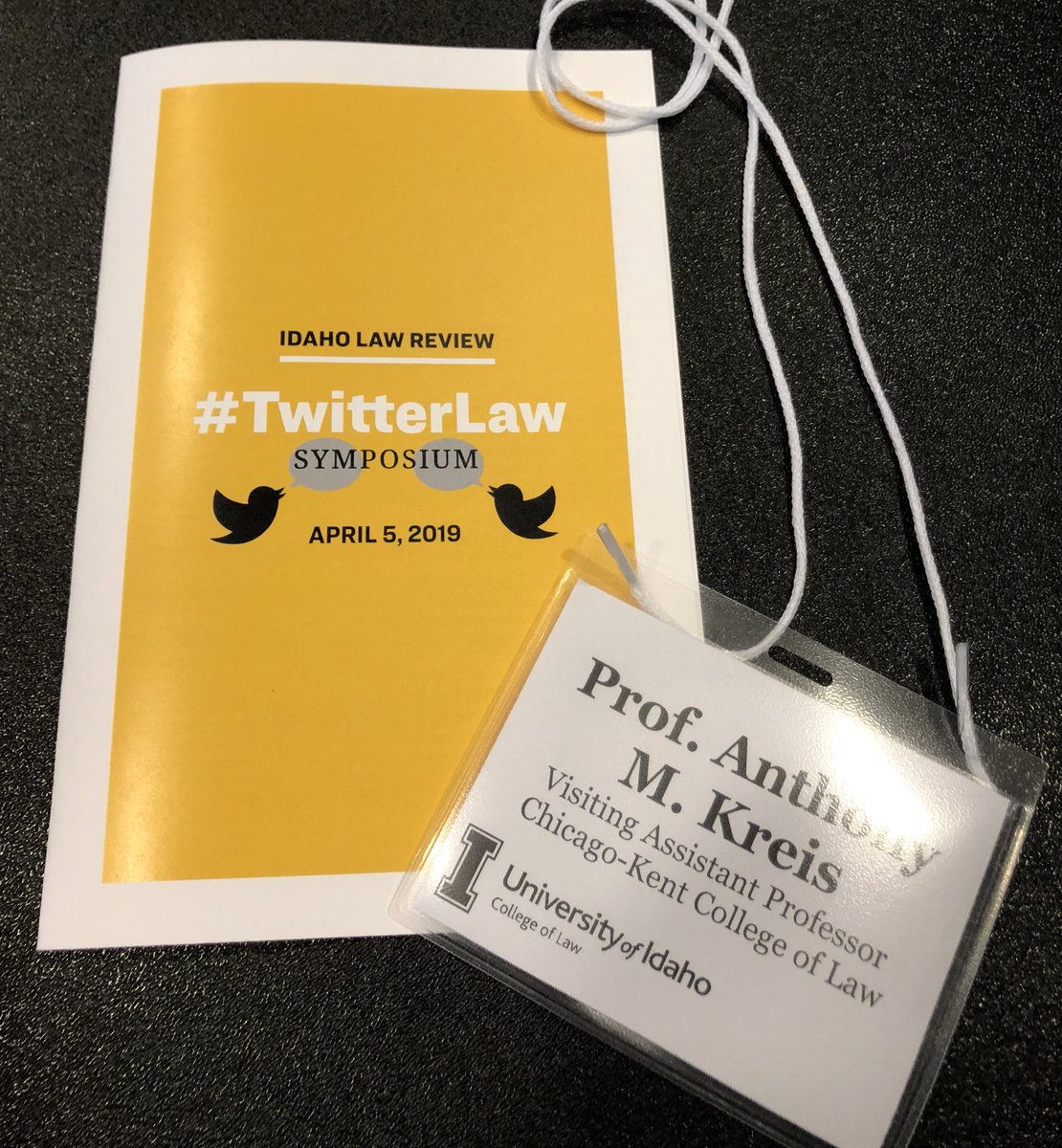 AnthonyMKreis's tweet image. It’s happening! #TwitterLaw