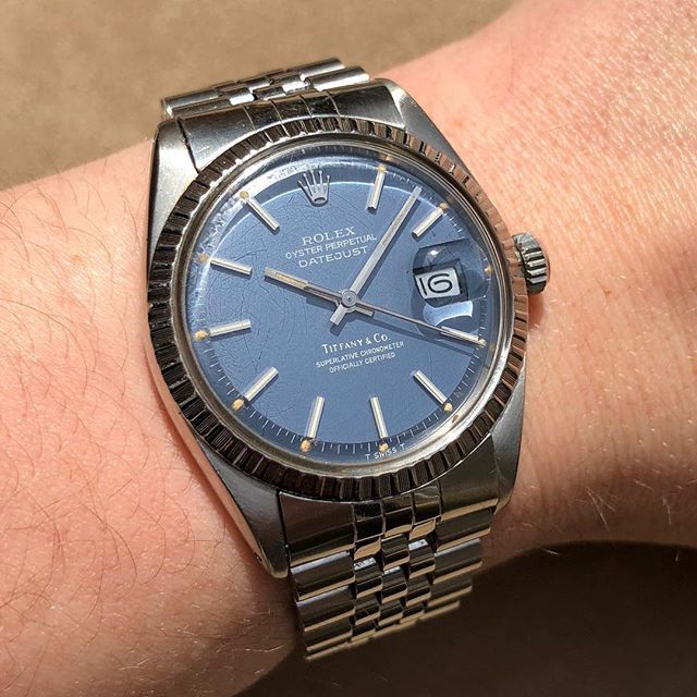 datejust tiffany dial