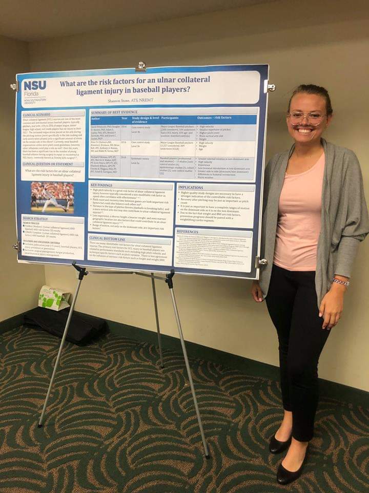 nsuhhp's tweet photo. Another great round of presentations by our ATP students! Make sure to keep up with NSU HHP's latest research by visiting us at https://t.co/pAOu6thV50 #nsuhhp #nsuatp #nsuresearch https://t.co/NSpvrBTRU7