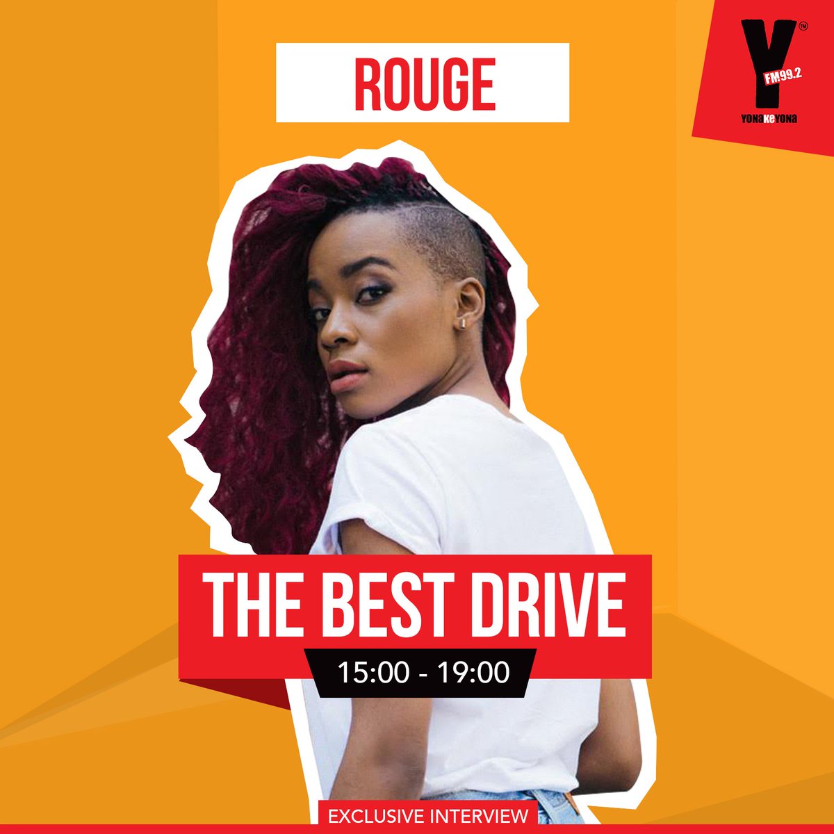 Yfm's tweet photo. The Best Drive is catching up with hip-hop queen @Rouge_Rapper to find out what she is going to be bringing to #VivoNation this weekend.
#TheBestDrive #TheBestDriveinLondon #VivoNation https://t.co/4Kf8rsLLUw