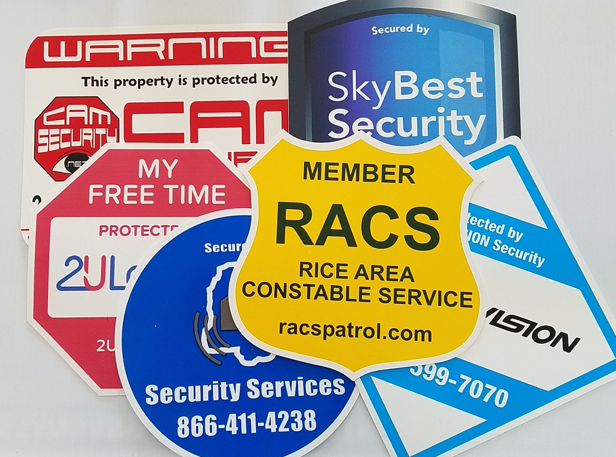 SignOutfitters's tweet image. Highly visible and recognizable security security yard signs. Shop today. bit.ly/2I2Xvvb 

#SecuritySigns #Security #Signage #ProtectYourHome