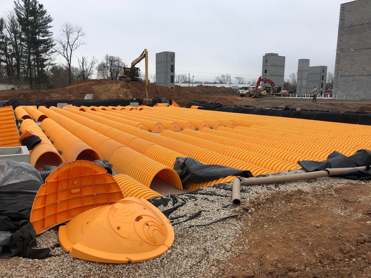 NaveNewell's tweet photo. #FridayFun means observing a #stormwaterinstallation out in #PlymouthTownship for our #WestrumDevelopment #SeniorLiving project. #independentliving #assistedliving #civilengineers #stormwatermanagement #stormwater #underconstruction #PlymouthMeeting #MontgomeryCounty https://t.co/OgAyLGPhL0