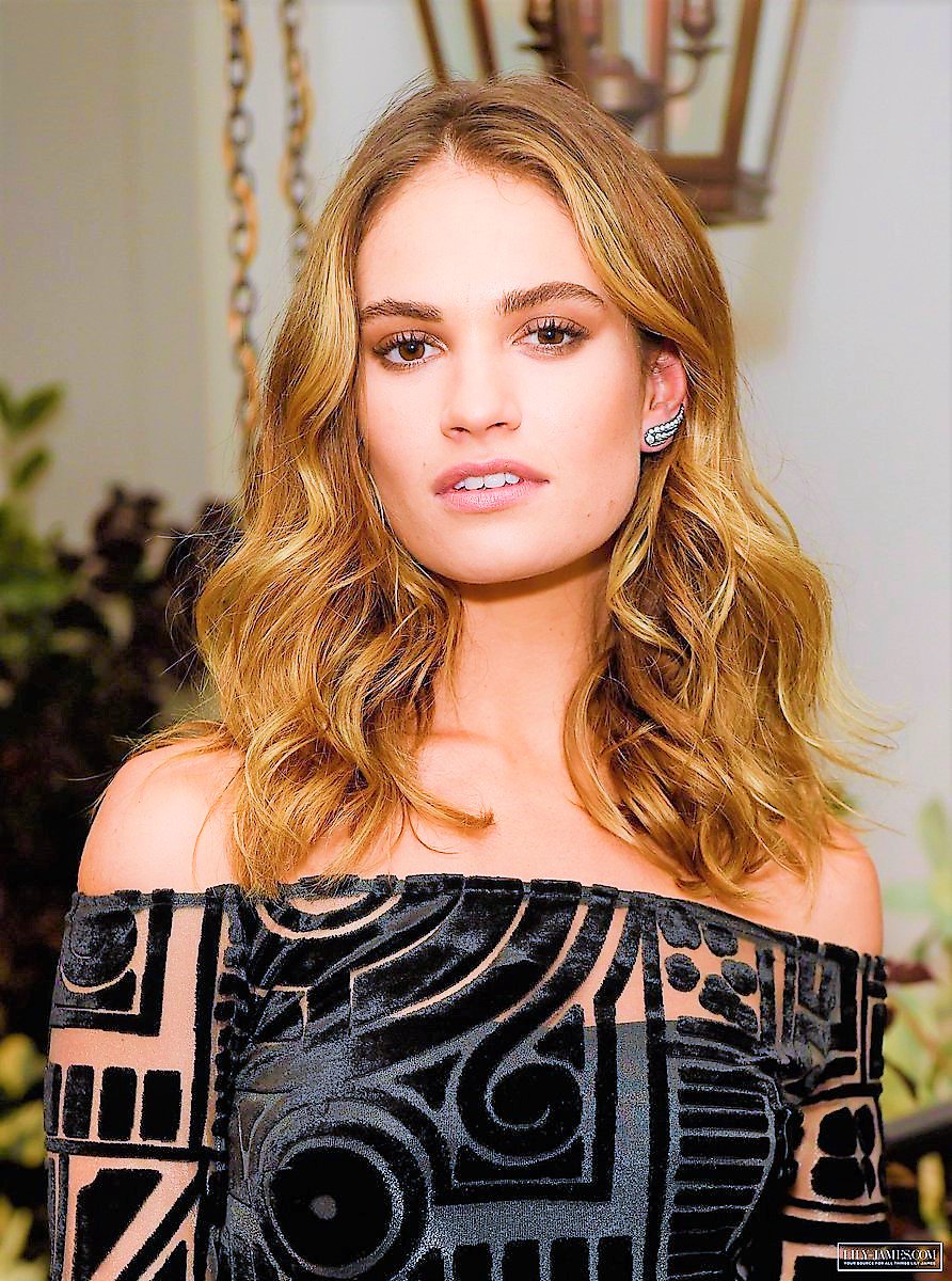 Happy 30th Birthday to the beautiful Lily James.  