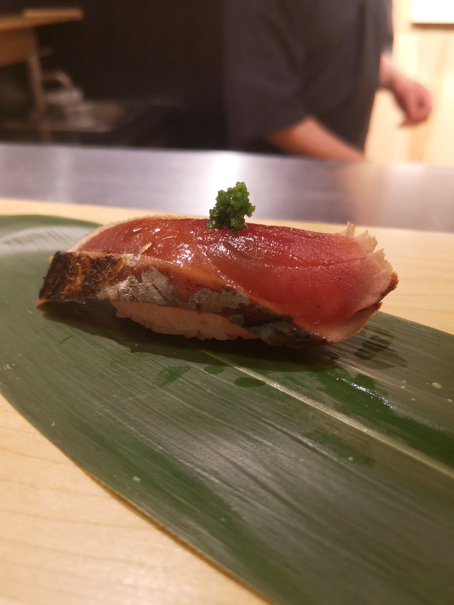 CM_Abides's tweet photo. Had an insanely delicious #Omakase lunch yesterday @eatassembly - #Tachi https://t.co/tiVdlrMUid #StandUpSushi with two gentlemen @LAPAYNER & @bdnorman #Sushi #JapaneseFood #AssemblyChefsHall https://t.co/l08tP1UBmy