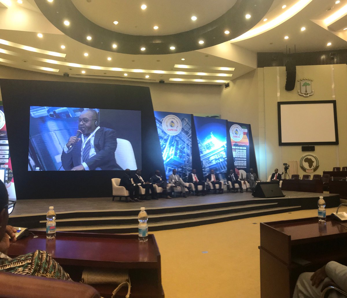 APPO_CapeVII's tweet photo. "The presentations we have seen here are helping us to reformulate the national content regulations in our country, which are not very strong. We have not been able to integrate them as much as Ghana or Nigeria" - Jean Koumbi Guyed, Director of Gabon Oil Company #CapeVII #Gabon https://t.co/Sh6O4Qx1f8