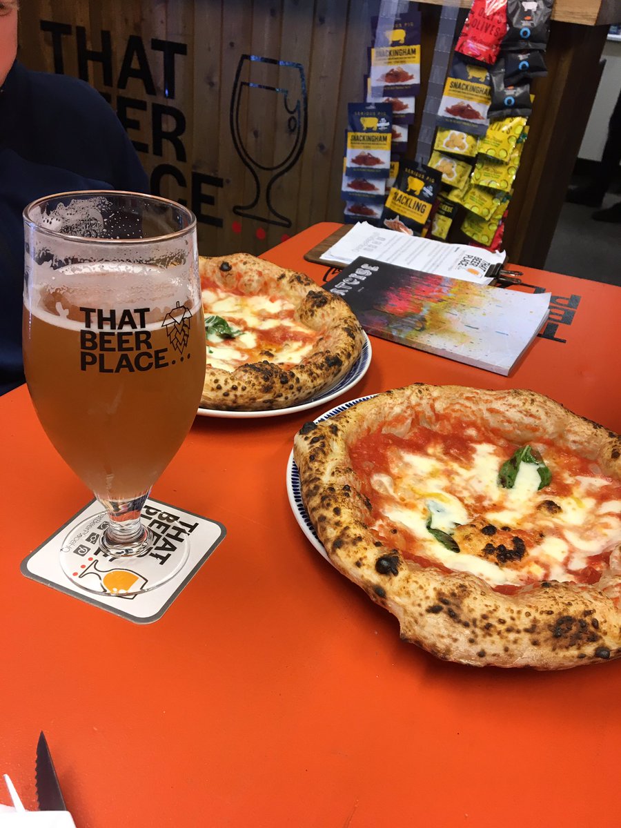 Dage1977's tweet photo. How’s that for a Friday? @ThatBeerPlaceHQ @StileNapoletano #chestermarket #legrapale https://t.co/RSyQrKfc2E
