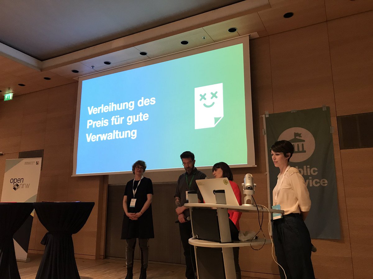 Dr Katrin Dribbisch Der Preis Fur Gute Verwaltung Wird Heute Beim Psl19 Verliehen Mit Dem Ziel Gute Beispiele Fur Nutzerzentriert Es Agiles Arbeiten Aus Der Deutschen Osterreichischen Und Schweizer Verwaltung