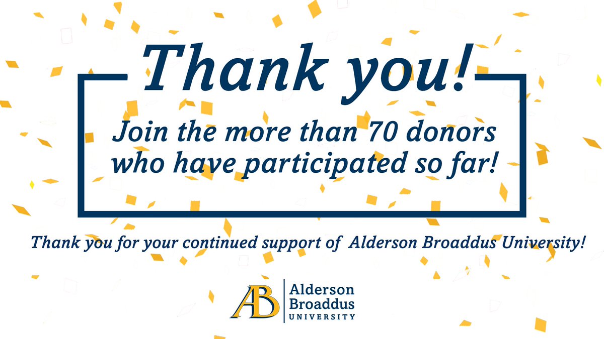 Alderson Broaddus University Alumni tweet media
