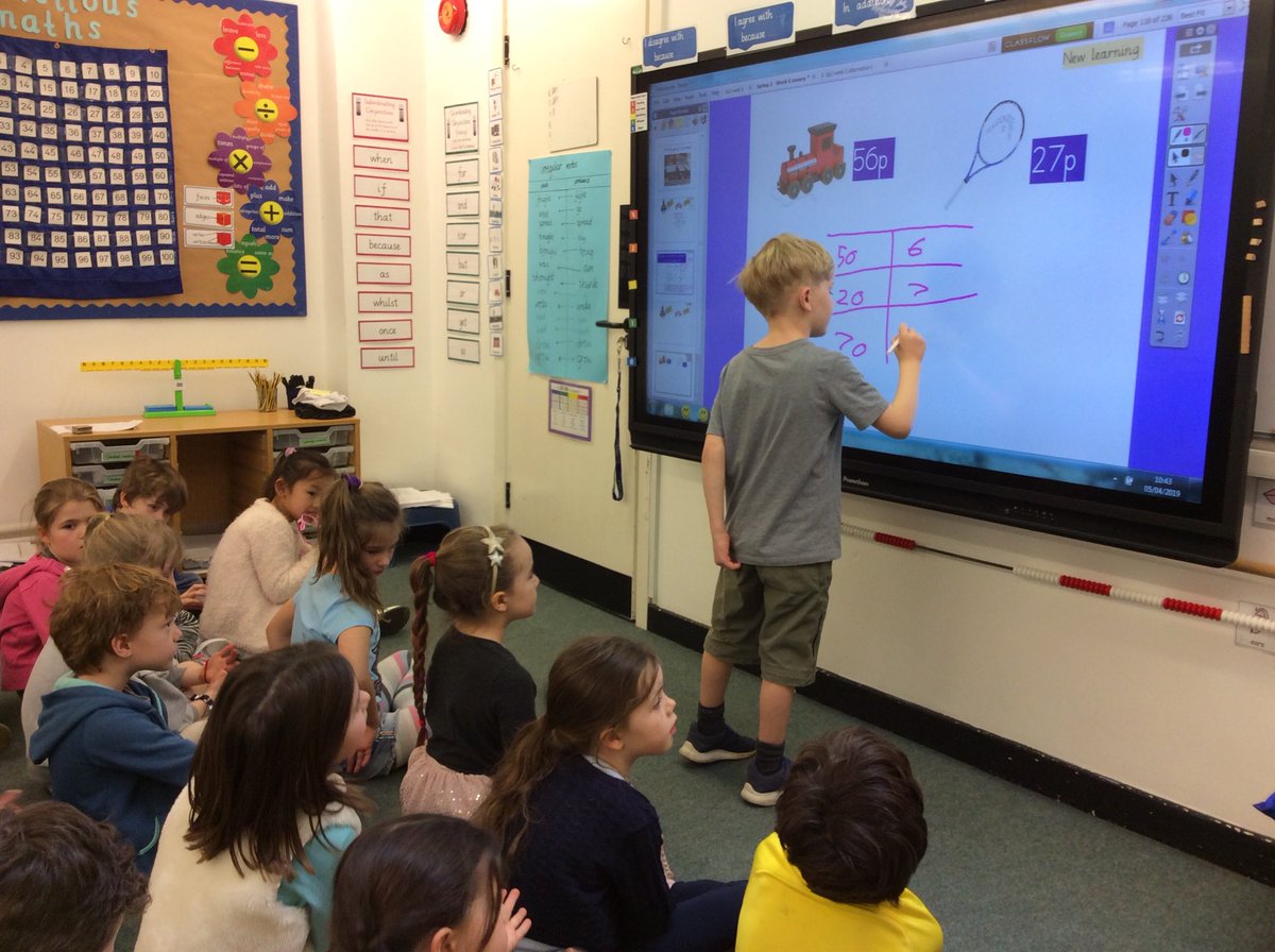 Barnes_Primary's tweet photo. 2D had a new teacher today! #BPSKS1 #learningeveryminute #maths https://t.co/cnejwE7DHy