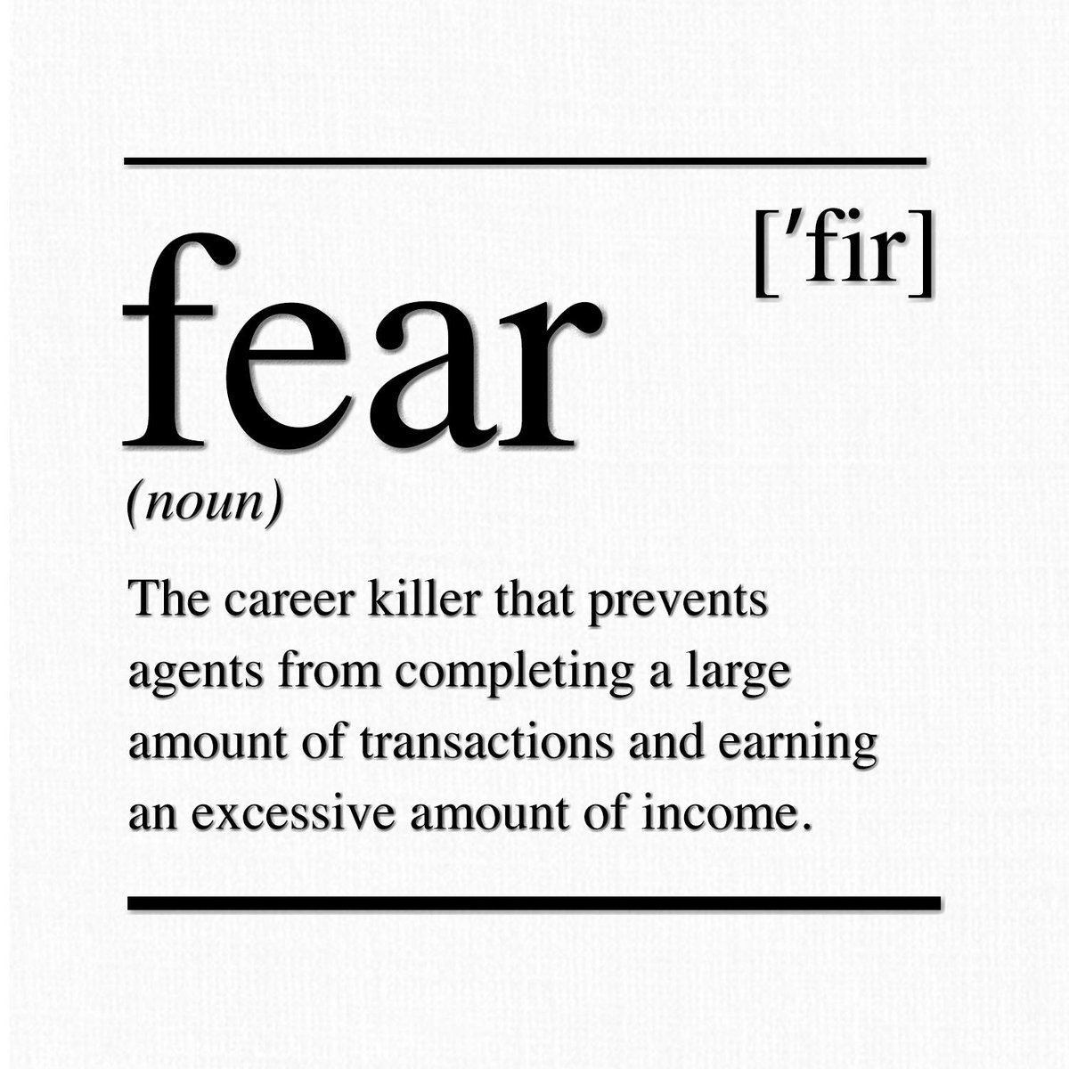 MikeFerryOrg's tweet image. Don&apos;t be afraid to delegate. The primary concern of a salesperson is to find buyers and sellers and put transactions together. More time spent fussing over whether or not a deal closes results in less time available to seek out more transactions. 

#FiscalFriday #FearlessFriday