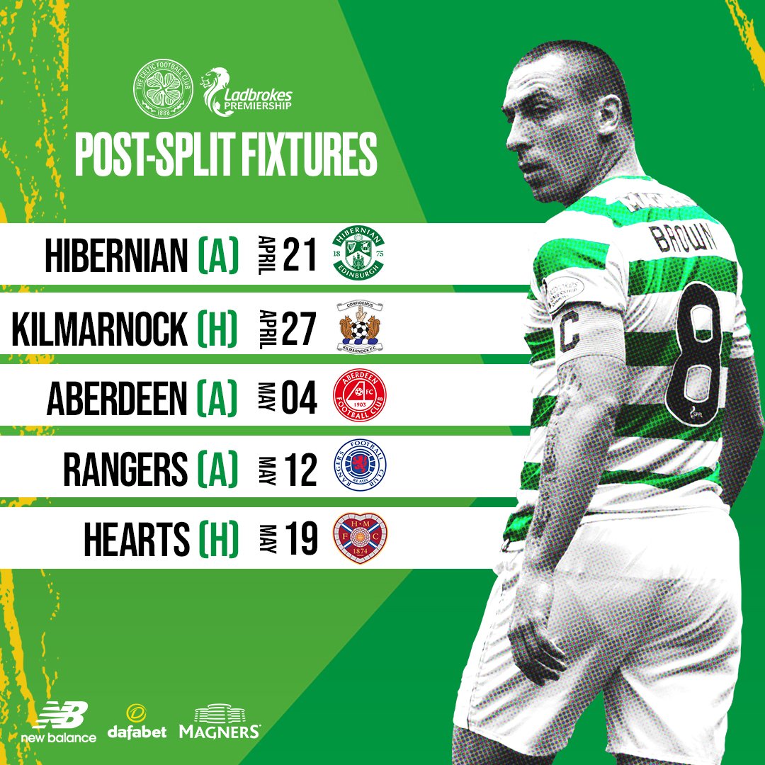 Remaining fixtures and split fixtures Page 2 TalkCeltic The