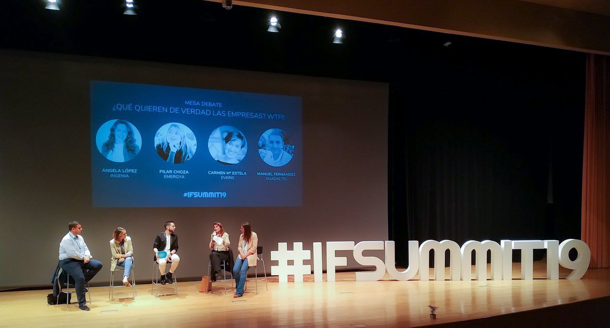 emergya's tweet photo. #EVENTOS | 📣 Hemos participado en la primera edición del #IFSUMMIT19, organizado por @ideasfactory_es ☺ Ilusión, #talento e innovación en el mayor evento de #emprendimiento universitario 🔝

¿Quieres saber más? 🧐 ¡Entra en nuestra web! 👉 https://t.co/r08oHIrwzS https://t.co/AYRY26q8rC