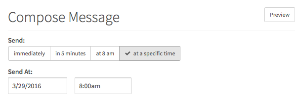 Are you a night owl when you write your emails to clients? Don't want them knowing you're up at 1am? Schedule your email to go out at 8am the next day with Táve’s email scheduling feature.

help.tave.com/step-3-powerin…